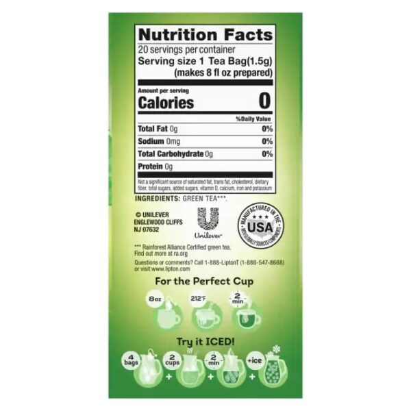 Is Lipton Green Tea Good For You? Does It Really Work? Should you Buy